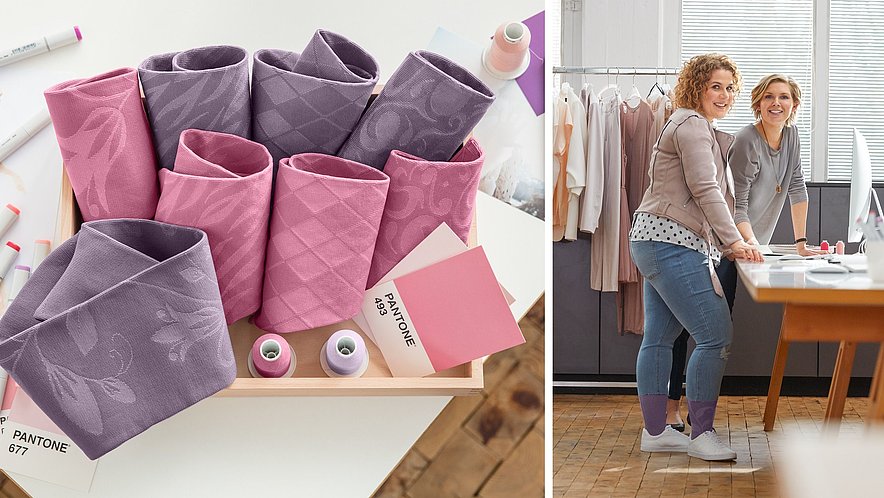 Trend colours for flatknit products from medi