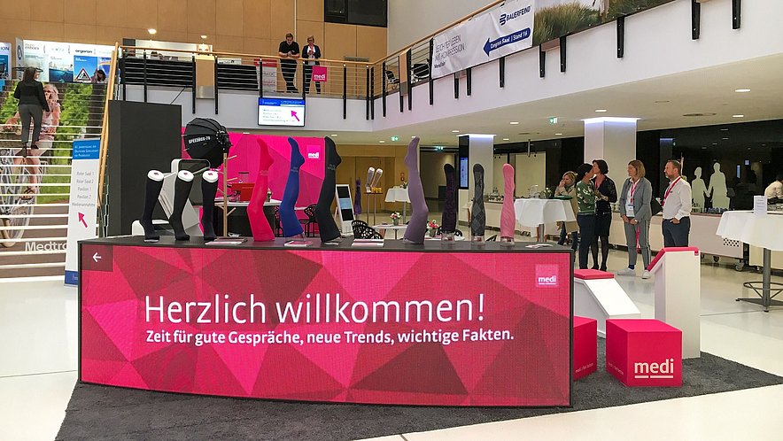 medi auf dem Phlebologiekongress 2019 medi auf dem Phlebologiekongress 2019