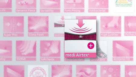 Airtex+ Ausstattungsmerkmal von medi Airtex+ Ausstattungsmerkmal von medi