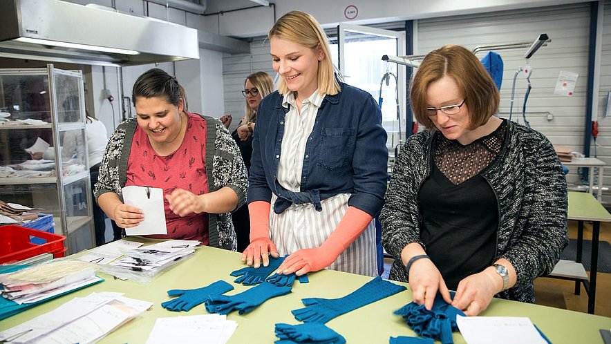 Modeblogger zu Besuch - Armstrumpf Aqua
