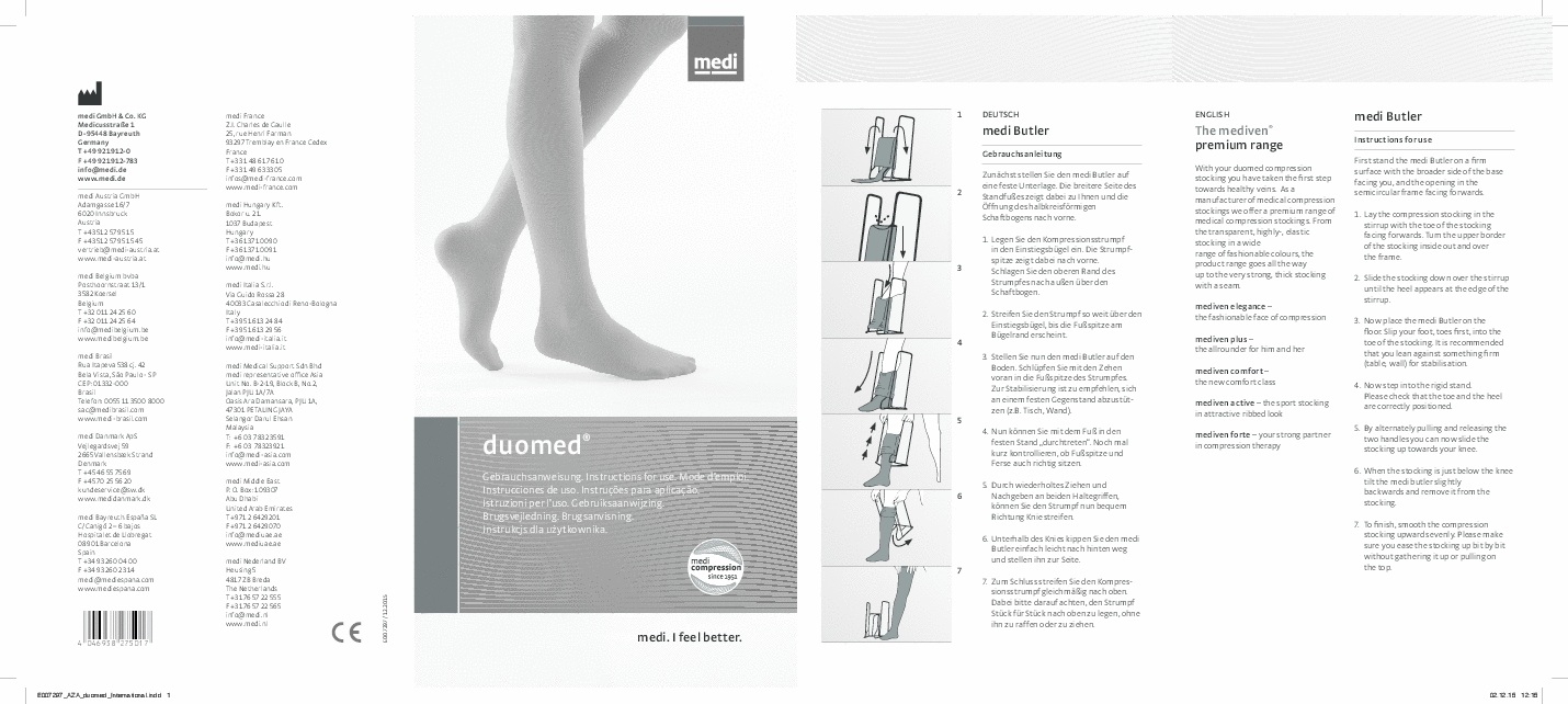 duomed® supple and elastic stockings