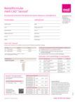 Bestellformular medi CAD® Secosol