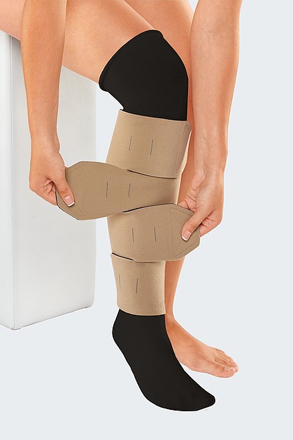 Media de compresión no elástica para pierna, Desde tobillo, Circaid  Juxtalite HD