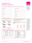 Bestellformular medi CAD® Individual
