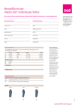 Bestellformular medi CAD® Individual / Aktiv